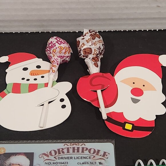 Christmas Gift for Kids Elf Props Slap Bracelet Sucker Holders Santa License etc - Picture 4 of 9